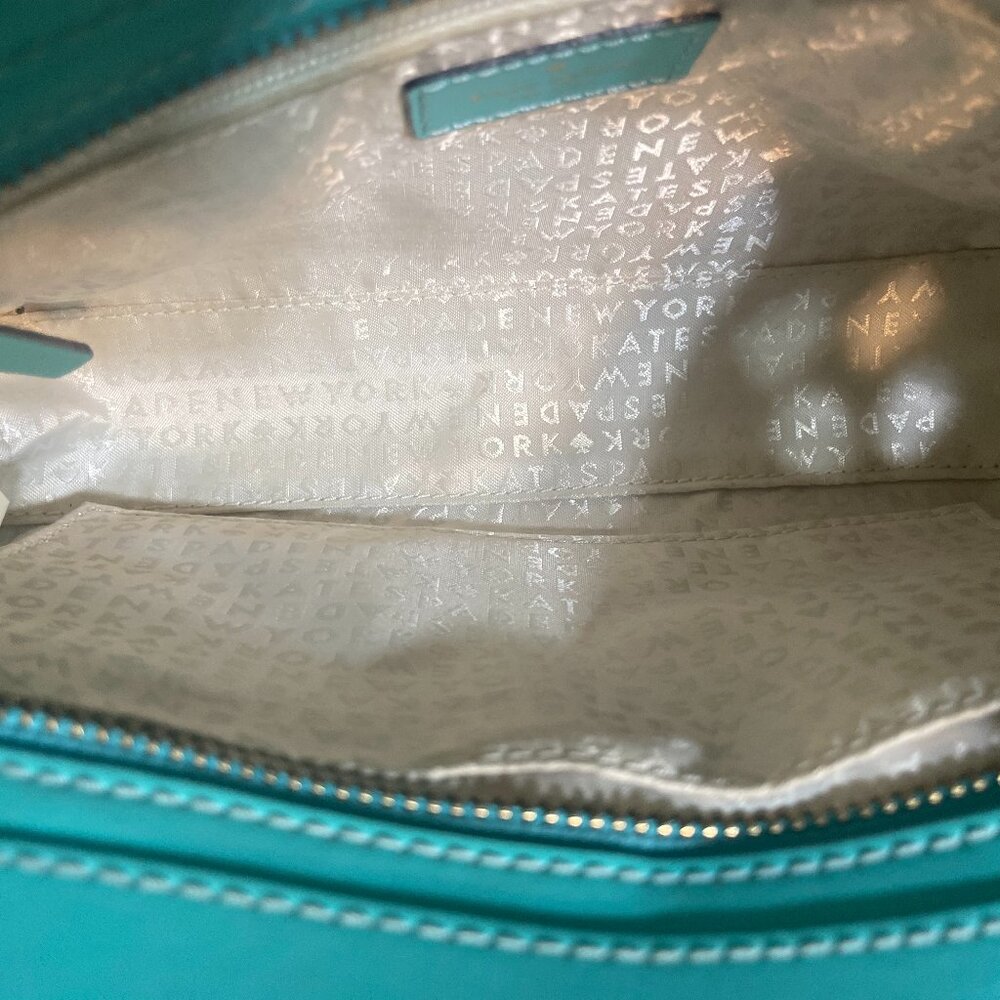 Kate Spade Turquoise Bow Crossbody – Rehab Special! - Picture 6 of 14